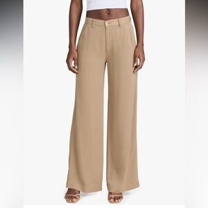 Pistola Jadyn Low Slung Palazzo Khaki Pants (27)